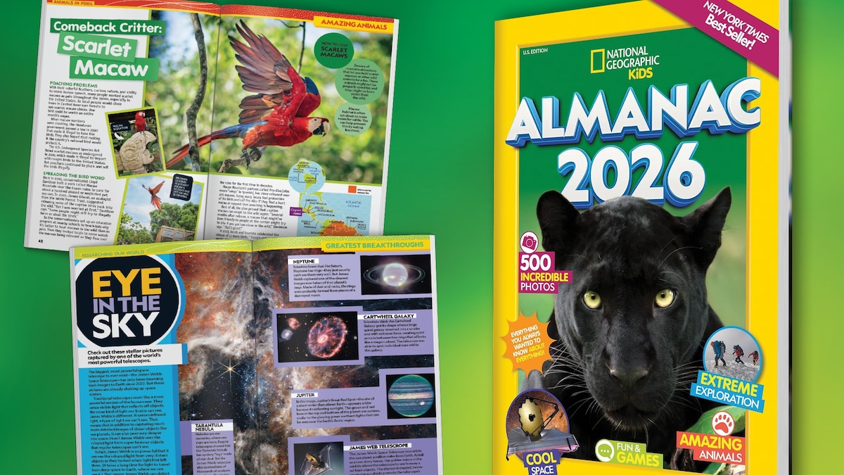 Almanac 2026 National Geographic Kids